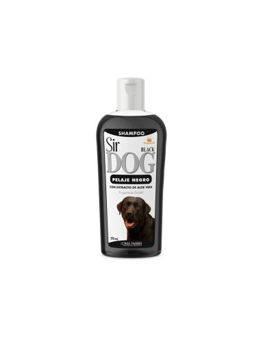 Sir Dog Black Shampoo 390 ml.
