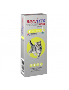 Bravecto Plus Gato 1,2 a...