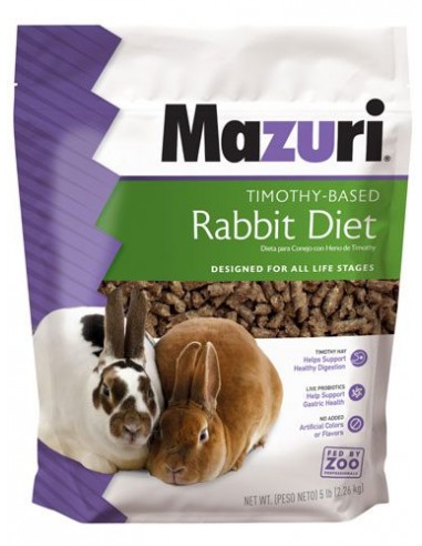 Mazuri Timothy Based Rabbit Diet 1 kg.