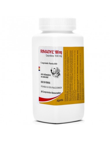Rimadyl 100 Mg. 60 Comprimidos